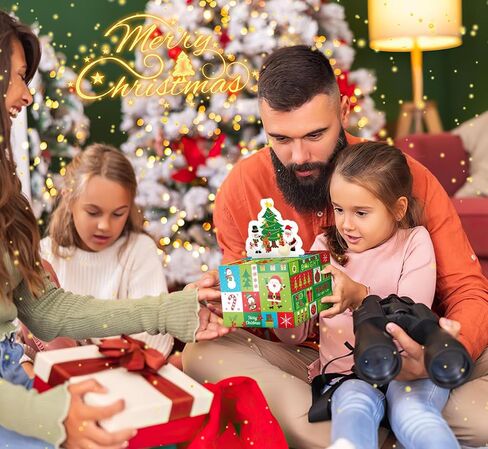 5pcs عيد الميلاد مربع أموال لسحب الهدايا النقدية ، هدية نقدية حامل المال للأطفال البالغين ، مربع نقدان للعطلات المرح ، مربع هدايا مفاجأة للعائلة ، ويشمل 250 ٪ من الأكياس الشفافة in Saudi Arabia