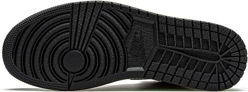 Nike Big Kid's Jordan 1 Mid SE Wear Away Black/Taxi-White-Sail (DQ8418 071) - 4.5 in Kuwait
