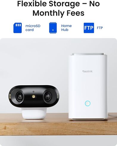 REOLINK Argus 4 Pro Black، 4K ثنائي العدسات 180 درجة كاميرات أمان تعمل بالطاقة الشمسية لاسلكية في الهواء الطلق، رؤية ليلية ColorX بدقة 8 ميجابكسل للمراقبة المنزلية، واي فاي 5G/2.4 جيجا هرتز، اكتشاف الذكاء الاصطناعي، بدون اشتراك، متوافق مع المحور المنزلي in Kuwait