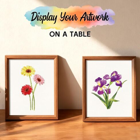 مصنف مائي للمبتدئين ، مجموعة الطلاء المائية للطيور ، الحرف الفنية بالألوان المائية كتاب تلوين دفتر للبالغين المراهقين مع 12 ألوان الطلاء مجموعة وفرشاة in Kuwait