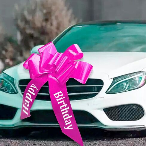 30 "سيارة عملاقة Bow Big Red Car Dows for Hig Gift Wabs ، حفل زفاف ، عيد ميلاد ، عيد الميلاد ، القوس الضخم للزخرفة الحاضر الكبير in Kuwait