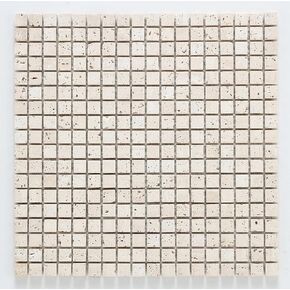 Natural Stone Mosaic Marble Tiles – Luxury Bathroom & Kitchen Backsplash, Anti-Slip Floor/Wall Tiles for Indoor Spaces (Living Room, Bedroom, Sunroom) –R8 Safety Certified (MB095B-P) in Saudi Arabia