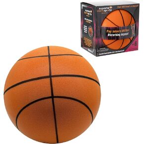 Basketball | Quiet Indoor Safe Premium Foam Ball for Training, Dribbling & Playing, Gift for 3+, Boys & Girls, Never Shrunken or Inflated (1 Pack) in Kuwait