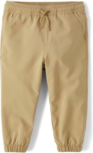 The Children's Place,Baby Boys,and Toddler Uniform Quick Dry Jogger Pants,Black,9 Months,12 Months in Kuwait