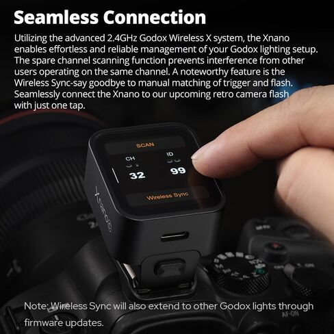مشغل Godox X3 Pro C X3Pro C TTL اللاسلكي GODOX لكاميرا Canon، شاشة لمس LCD 2.4 بوصة، بطارية ليثيوم أيون مدمجة 2930 مللي أمبير في الساعة، نظام X لاسلكي 2.4 جيجا هرتز مع 3 أوضاع تصوير احترافية، دعم التطبيق، شحن سريع USB-C in Saudi Arabia