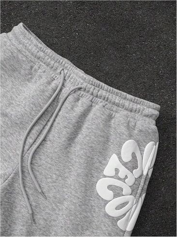 Men's Sweatsuits Set 2 Piece Jogging Suits Zip Up Hooded Jackets and Flared Sweatpants Tracksuits Set in Saudi Arabia