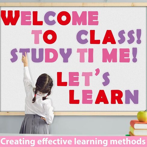 150 PCS Large 7" Bulletin Board Letters Set, Sage Green Eucalyptus Summer Classroom Alphabet Cutout Letter for Bulletin Board Display Home School, A Great Helper to Inspire Students' Learning Interest in Saudi Arabia