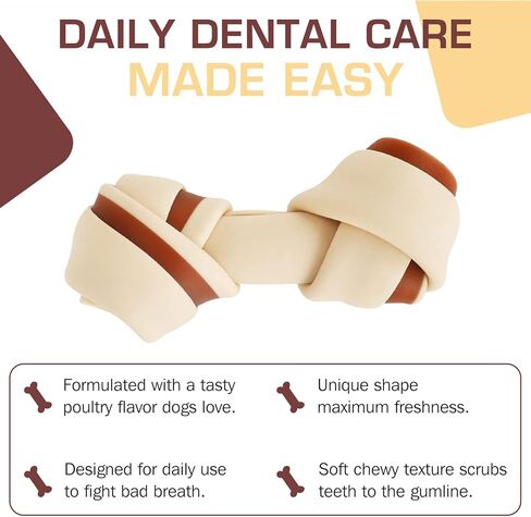 UrbanX HealthyBones Rawhide Free Healthy Foods for Australian Shepherd Pit Bull Mix & Other Large Mixed Breed Dogs, Chicken Wrapped Bone Sticks Foods, Soft Chewy Foods for Training Rewards, 28 Count in Kuwait