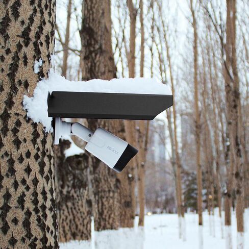 Universal Security Sun Rain Cover Shield for Surveillance Camera - Protective Roof for Dome/Bullet Outdoor Cameras in Saudi Arabia