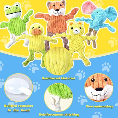 ألعاب Puppy Chew for Heagh ، ألعاب الكلب 18 حزمة جرو ، مضغ حزمة لعبة مع ألعاب صاخبة ولعب الحبل التفاعلي للكلاب الصغيرة ، ألعاب أفخم محشوة للجرى لإبقائها مشغولة in Kuwait