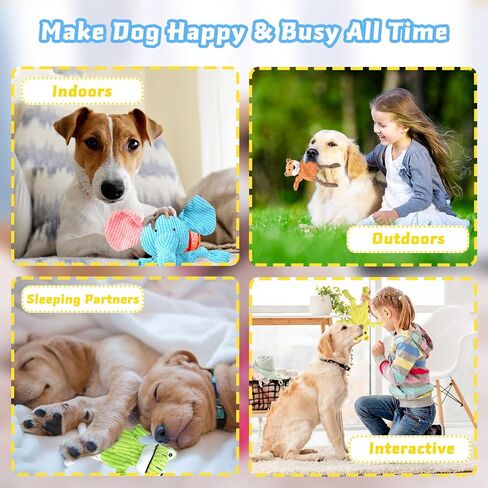 ألعاب Puppy Chew for Heagh ، ألعاب الكلب 18 حزمة جرو ، مضغ حزمة لعبة مع ألعاب صاخبة ولعب الحبل التفاعلي للكلاب الصغيرة ، ألعاب أفخم محشوة للجرى لإبقائها مشغولة in Kuwait