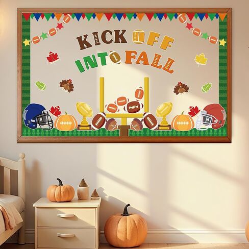 Fall Bulletin Board Set Maple Leaves & Pumpkin Paper Cutout Autumn DIY Craft Hello Fall Preschool Bulletin Board Classroom Office Chalkboard Wall Door Decor for Teachers in Saudi Arabia