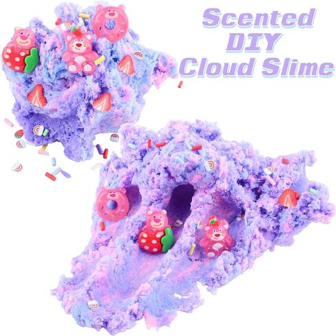طقم Slime Slime Pink Peach ، مع Swan Panda Slime Add ، مجموعة ناعمة غير مكتوبة ، معطرة على الأطفال ، هدايا أعياد الميلاد للفتيان والبنات ، مكافآت الفصل الدراسي ، لعبة DIY Leaff in Kuwait