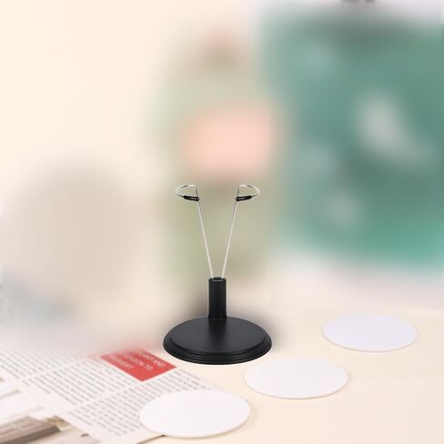 3pcs Doll Display Stands, Premium Adjustable Doll Display Support Holders Practical Standing Accessories for Storage and Organization (Black) in Saudi Arabia