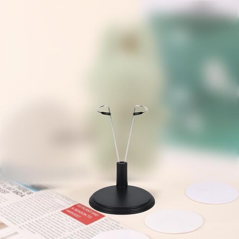 3pcs Doll Display Stands, Premium Adjustable Doll Display Support Holders Practical Standing Accessories for Storage and Organization (Black) in Saudi Arabia