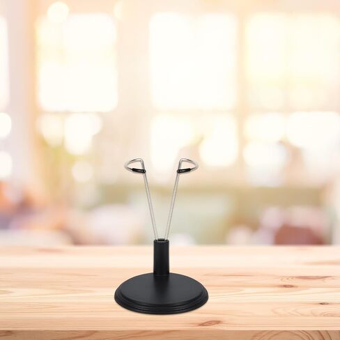3pcs Doll Display Stands, Premium Adjustable Doll Display Support Holders Practical Standing Accessories for Storage and Organization (Black) in Saudi Arabia
