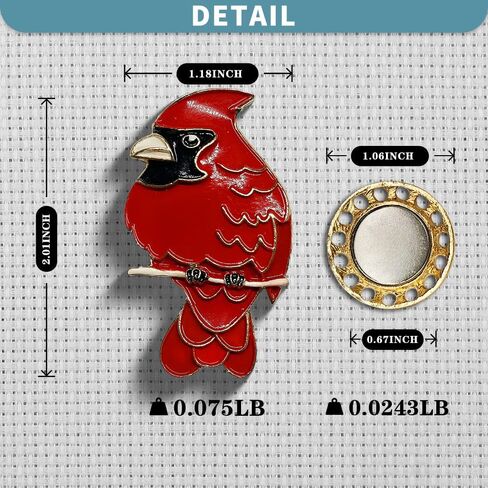 Magnetic Needle Minder Magnet Embroidery Accessories and Supplies Embroidery Needle Holder Cross Stitch Holder Needlework Supplies (Bee) in Saudi Arabia