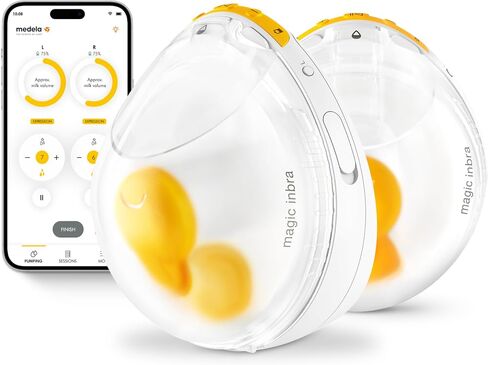 Medela Sonata Smart Breast Pump, Hospital Performance Double Electric Breastpump, Rechargeable, Flex Breast Shields, Touch Screen Display, Connects to Medela Family App in Saudi Arabia