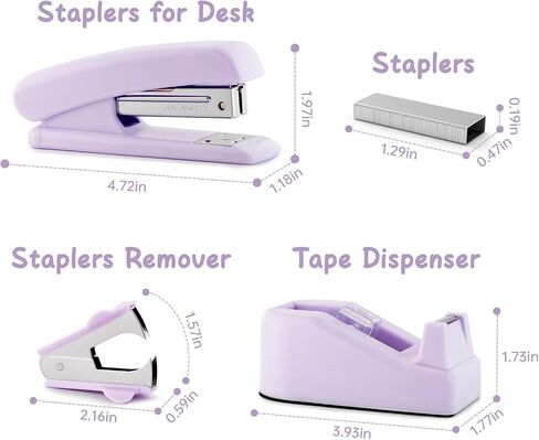 Teal Office Supplies, Teal Office Supplies and Accessories, Mint Green Stapler and Tape Dispenser Set for Women, Green Office Desk Accessories, Office Gift for Women, Office Lady, Coworkers in Saudi Arabia