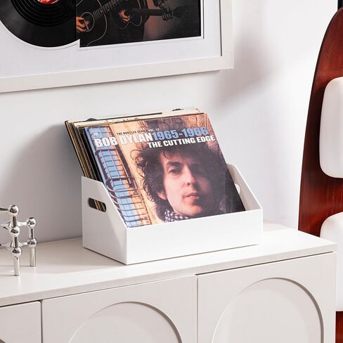 تخزين سجل Eletecpro Vinyl لا يوجد مجموعة من الأكريليك مع Carry Handle ، ويحمل ما يصل إلى 40 LPS ، وصندوق سجل متعدد الوظائف لتخزين أغلفة الألبوم ، والمنظم الأنيق على المكتب للمنزل in Saudi Arabia