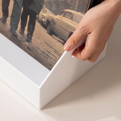 تخزين سجل Eletecpro Vinyl لا يوجد مجموعة من الأكريليك مع Carry Handle ، ويحمل ما يصل إلى 40 LPS ، وصندوق سجل متعدد الوظائف لتخزين أغلفة الألبوم ، والمنظم الأنيق على المكتب للمنزل in Saudi Arabia
