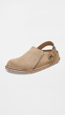 بيركنستوك LUTRY Premium Suede Suede Leather قباقيب للسيدات باللون الأسود 42 US 11 in Kuwait