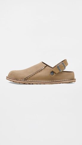 بيركنستوك LUTRY Premium Suede Suede Leather قباقيب للسيدات باللون الأسود 42 US 11 in Kuwait
