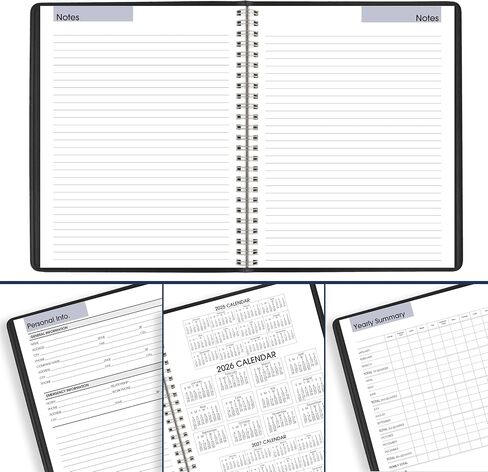 AT-A-GLANCE 2026 Planner Refill ، أسبوعيًا وشهريًا ، 7 "× 8.75" ، متوسطة ، تنفيذية ، Dayminder ، إعادة الملء لمخططي خط G545 (G5455026) in Kuwait