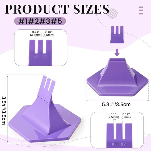 Leinuosen 2 PCS Zipper Jig Tool for Zipper يسحب 4 الحجم#3#5#7#8 Handy Zip Fastener Jig لتركيب الأداة zip sliders لسترات البنطلون (الأزرق) in Kuwait