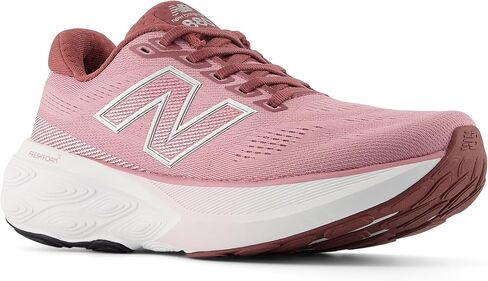 حذاء الجري Fresh Foam X 880 V15 للنساء من New Balance، عنابي مغسول/وردي تافي/فضي معدني، 10 M in Saudi Arabia
