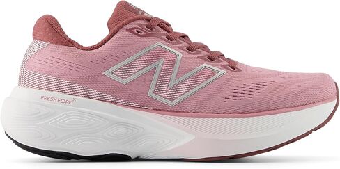 حذاء الجري Fresh Foam X 880 V15 للنساء من New Balance، عنابي مغسول/وردي تافي/فضي معدني، 10 M in Saudi Arabia