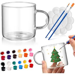 Soulchen Fall Pumpkin Mug 7 PCS Paim Your Mug Kit Own Diy Cup Painting Kit Halloween Fall Ceramic Coffes Cup Project Project Project Atrictgiving Project in Saudi Arabia