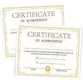 Attendance Certificates of Recognition, Super Star Award Certificates for Students, Certificate of Achievement, Back to School Teacher Supplies, Attendance Certificate Gifts for Kids, 25 Pcs (06) in Kuwait