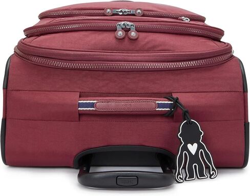 حقيبة كيبلينغ الجديدة يوري سبين متوسطة الحجم ذات 4 عجلات، لون أسود in Kuwait