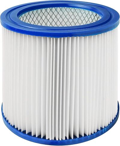 فلتر Fette - فلتر خرطوشة Ash Vacuum CleanStream 9032933 متوافق مع Shop-Vac، يوقف الغبار فائق النعومة - عبوة من قطعتين in Saudi Arabia