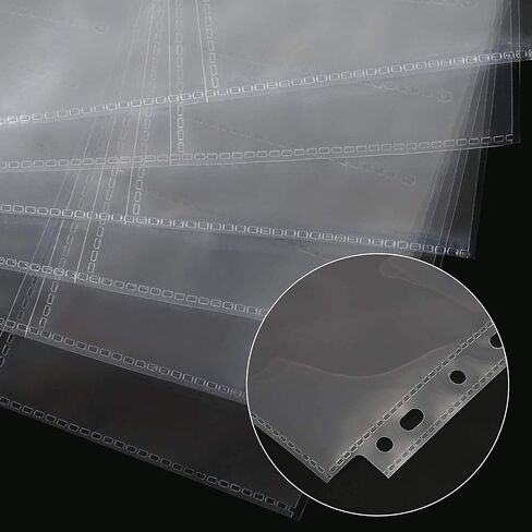 1800 Pockets Trading Card Sleeve Pages ، 100 Pack Side Side 9-Pocketors Black Card Sleeves Sheets 11 Ring لبطاقات الرياضة ذات الحجم القياسي ، وبطاقات البيسبول ، وبطاقات اللعبة (100) in Kuwait
