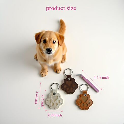 6pcs cat fur fur keysake keychain-cat-cat keykain memorial keykain ، keykain keykain cat fur fur ، kemsake hair cat للحفاظ على قرب قطتك. in Kuwait