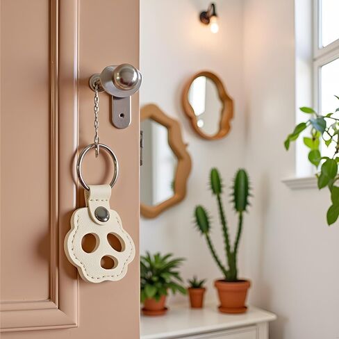 6pcs cat fur fur keysake keychain-cat-cat keykain memorial keykain ، keykain keykain cat fur fur ، kemsake hair cat للحفاظ على قرب قطتك. in Kuwait