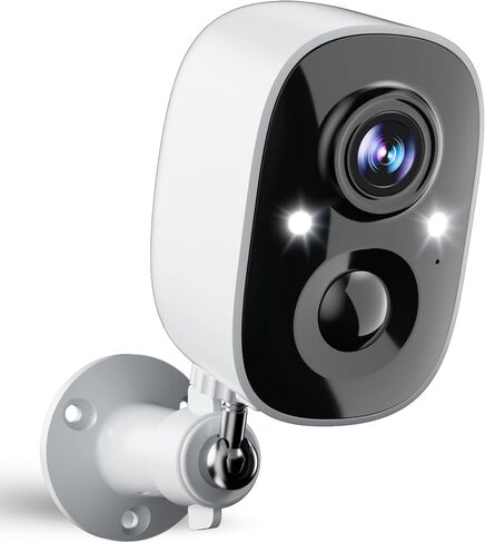 Security Cameras Wireless Outdoor, 2K Battery Powered Outside Cameras for Home Security, Indoor, WiFi, Color Night Vision, AI Motion Sensor, 2-Way Audio, Weatherproof, SD/Cloud Storage in Saudi Arabia