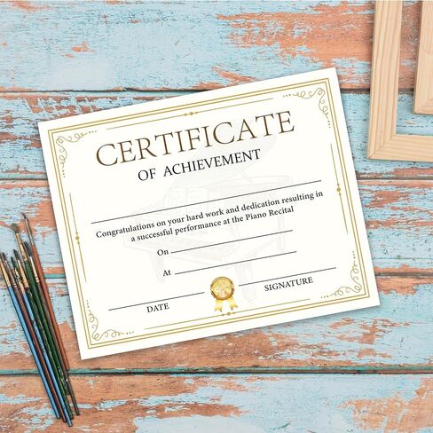 Attendance Certificates of Recognition, Super Star Award Certificates for Students, Certificate of Achievement, Back to School Teacher Supplies, Attendance Certificate Gifts for Kids, 25 Pcs (06) in Kuwait