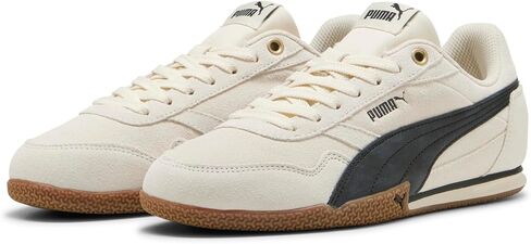 حذاء رياضي نسائي من PUMA Bella Donna SD، مقاس 11 B(M) US، أسود ثلجي in Saudi Arabia