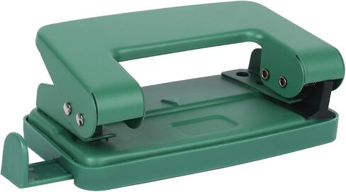 2 ثقب لكمة ، معدن ثقب ثقب اللكمة قابلة للتعديل ورقة اللكم 10 ورقة السعة ل A4/A5/B5 Office Home Supplies Folder (Blue) in Kuwait