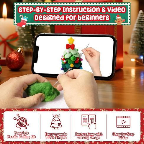 Kids King King Needle Coulting Kit للمبتدئين والبالغين-6 قطعة من Shiba Inu Plush Dolls DIY مع التعليمات ، وأدوات المواد: الصوف ، والإبر ، وسادة التلبيس ، وألعاب الفنون والحرف للأطفال المبتدئين الذين تتراوح أعمارهم بين 6-12 عامًا in Kuwait
