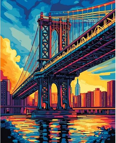 obterie Book Paint by Numbers Kit for Adults Beginner Flowers Oil Painting Kit Adult Paint by Number Kits on Canvas DIY Painting for Beginners Art by Numbers for Gifts Home Wall Decor 16x20 Inch in Saudi Arabia