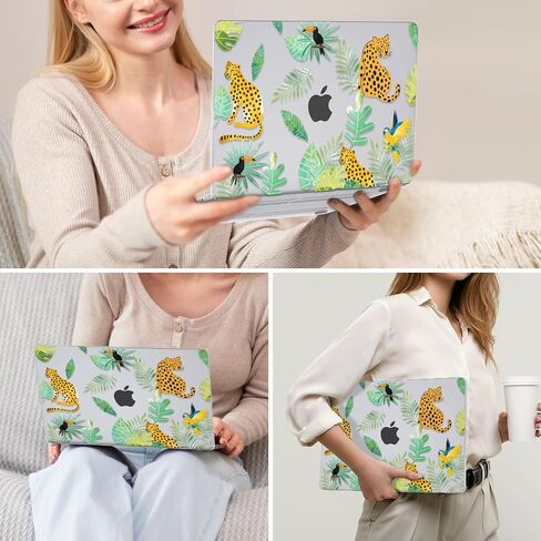 متوافق مع MacBook Air 13 Inch Case 2025-2022 M4 M3 M2 Models A3240 A3113 A2681 ، غطاء القشرة الصلبة مع حامي الشاشة ولوحة المفاتيح لـ MacBook Air 13.6 " in Kuwait