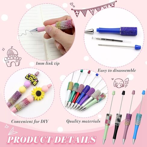 240 PCS DIY أقلامًا مطرزًا ، 80 لونًا ، أقلامًا قابلة للخروج من أقلام DIY DIY بأقلام صياغة بالألوان السوداء. in Kuwait