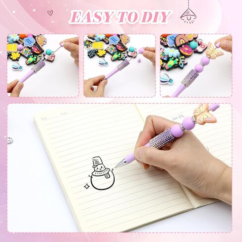 240 PCS DIY أقلامًا مطرزًا ، 80 لونًا ، أقلامًا قابلة للخروج من أقلام DIY DIY بأقلام صياغة بالألوان السوداء. in Kuwait