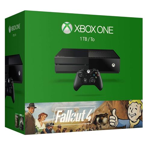 وحدة تحكم Xbox One سعة 1 تيرابايت - حزمة Fallout 4 (متجددة) in Kuwait