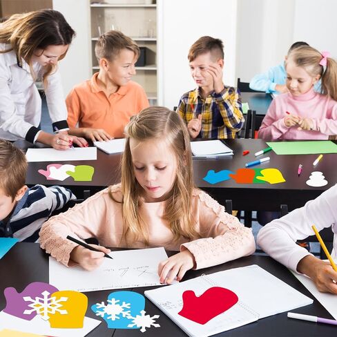 Fuutreo 200 Pcs Fall Paper Cutouts Pumpkins Apples Leaf Die Cuts Assorted Size Thanksgiving Card Stock Classroom Bulletin Board Decorations Autumn Die Cut for Teachers Kids DIY Craft School Supplies in Saudi Arabia