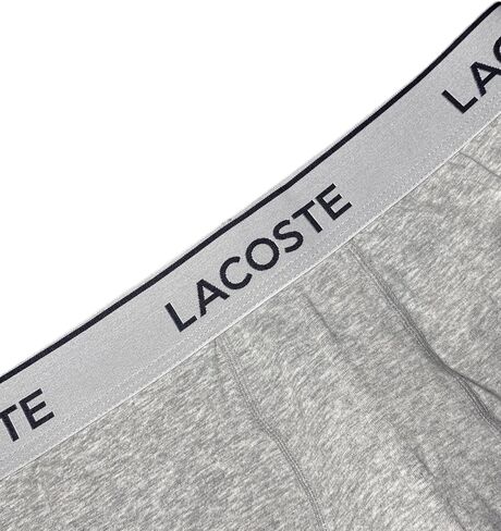 Lacoste Men's Tricolor Stretch Cotton Jersey Boxer Brief 3-Pack in Saudi Arabia